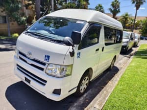 2013 Toyota Hiace Welcab, high roof, Turbo Diesel, $27999 Ready for work. Wollongong Wollongong Area Preview
