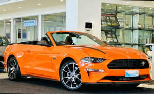 2020 Ford Mustang FN 2020MY High Performance Orange 10 Speed Sports Automatic Convertible