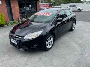 2013 Ford Focus LW MkII Trend PwrShift Black 6 Speed Sports Automatic Dual Clutch Hatchback