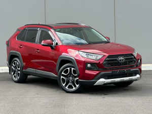 2021 Toyota RAV4 Axaa54R Edge AWD Red 8 Speed Sports Automatic Wagon Hoppers Crossing Wyndham Area Preview