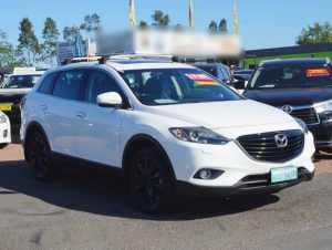 2014 Mazda CX-9 TB10A5 Grand Touring Activematic AWD White 6 Speed Sports Automatic Wagon