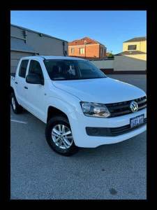 2015 Volkswagen Amarok 2H MY16 TDI420 4MOTION Perm Canyon White 8 Speed Automatic Utility