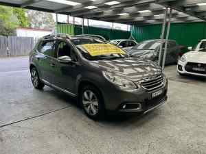 2014 Peugeot 2008 A94 Allure Grey 4 Speed Sports Automatic Wagon