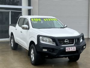 2015 Nissan Navara NP300 D23 RX (4x4) White 7 Speed Automatic Double Cab Utility