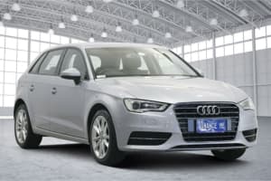 2015 Audi A3 8V MY15 Attraction Sportback S Tronic Silver 7 Speed Sports Automatic Dual Clutch