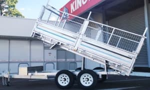  12 X 7 One Way / (Three Way) Hydraulic Tipper Hot-Dip Galvanised Flat Top Trailer 3500KG ATM St Marys Penrith Area Preview