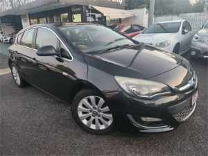 2012 Opel Astra AS Select Black 6 Speed Sports Automatic Hatchback