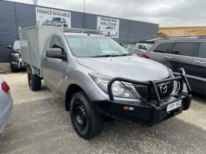 2016 Mazda BT-50 UR0YF1 XT Grey 6 Speed Sports Automatic Cab Chassis Dandenong Greater Dandenong Preview