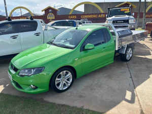 2010 Ford Falcon FG XR6 EXTENDED CAB Green Semi Auto Utility