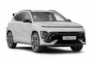 2024 Hyundai Kona SX2.V1 MY24 Premium 2WD N Line Cyber Grey 1 Speed Constant Variable Wagon