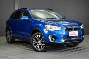 2015 Mitsubishi ASX XB MY15 LS 2WD Blue 6 Speed Constant Variable Wagon