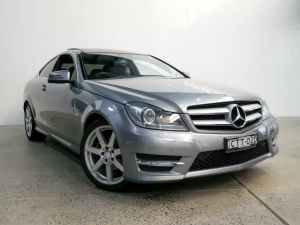 2012 Mercedes-Benz C250 C204 MY12 Sport BE Palladium Silver 7 Speed Automatic G-Tronic Coupe