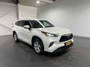 2021 Toyota Kluger Axuh78R GX Hybrid AWD White Continuous Variable Wagon