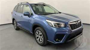 2020 Subaru Forester S5 MY21 2.5i CVT AWD Blue 7 Speed Constant Variable Wagon