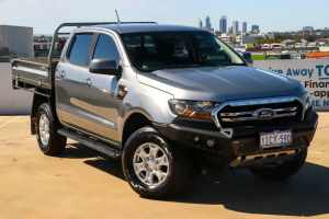 2019 Ford Ranger PX MkIII 2019.00MY XLS Silver 6 Speed Sports Automatic Double Cab Pick Up