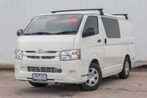 2019 Toyota HiAce KDH201R LWB White 5 Speed Manual Van