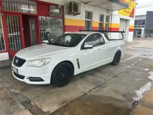 2014 Holden Ute VF White 6 Speed Automatic Utility