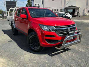 2018 Holden Colorado RG MY18 LS-X Special Edition Red 6 Speed Automatic Crew Cab Chassis