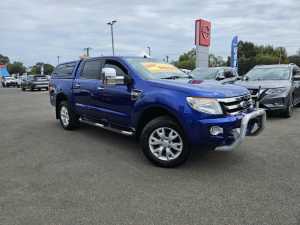 2013 Ford Ranger PX XLT Blue Sports Automatic Utility