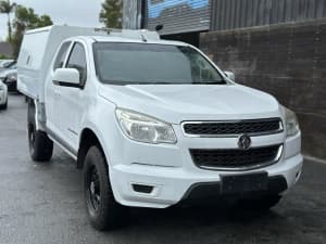 2015 Holden Colorado RG MY16 LS Space Cab White 6 Speed Sports Automatic Cab Chassis