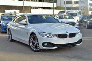 2013 BMW 4 Series F32 428i Luxury Line Coupe 2dr Spts Auto 8sp 2.0T White Sports Automatic Coupe