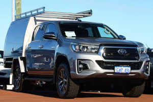 2019 Toyota Hilux GUN126R SR5 Double Cab Silver 6 Speed Sports Automatic Utility