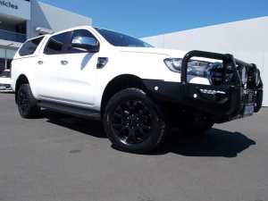 2019 Ford Ranger PX MkIII MY19 XLT 2.0 (4x4) Glacier White 10 Speed Automatic Double Cab Pick Up