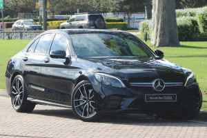 2018 Mercedes-Benz C-Class W205 808MY C43 AMG 9G-Tronic 4MATIC Obsidian Black Metallic 9 Speed