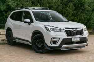 2019 Subaru Forester S5 MY19 2.5i Premium CVT AWD White 7 Speed Constant Variable Wagon