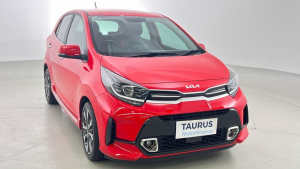 2022 Kia Picanto JA MY23 GT-Line Red 4 Speed Automatic Hatchback