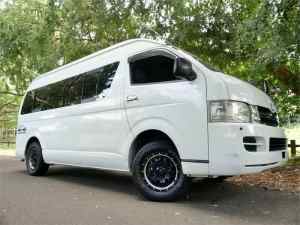 2006 Toyota HiAce TRH228R MY06 UPGRADE 2006 4WD SLWB Luxury Version SLWB 4WD White Automatic West Ryde Ryde Area Preview
