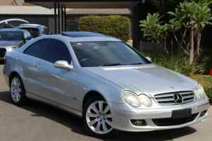 2008 Mercedes-Benz CLK-Class C209 MY08 CLK280 Elegance Silver 7 Speed Automatic Coupe