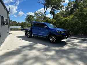 2015 Toyota Hilux GUN126R SR5 Double Cab Nebula Blue 6 Speed Sports Automatic Utility Capalaba Brisbane South East Preview