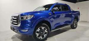2023 GWM Ute NPW Cannon-L Cab Chassis CC Sapphire Blue 8 Speed Sports Automatic Traytop