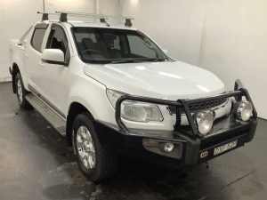 2015 Holden Colorado RG MY15 LS (4x4) White 6 Speed Automatic Crew Cab Pickup