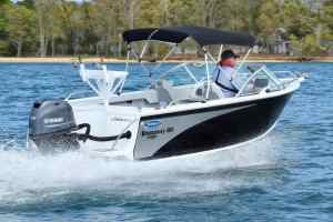 NEW 2021 Stessco Breezaway 440 with 40hp Outboard