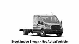 2023 Ford Transit VO 2023.50MY 470E Moondust Silver 6 Speed Manual Double Cab Chassis