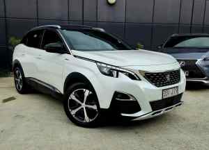 2018 Peugeot 3008 P84 MY18 GT Line SUV White 6 Speed Sports Automatic Hatchback