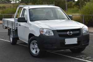 2007 Mazda BT-50 UNY0W3 DX 4x2 White 5 Speed Manual Cab Chassis