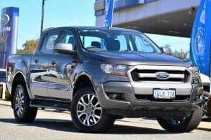 2017 Ford Ranger PX MkII XLS Double Cab Grey 6 Speed Sports Automatic Utility
