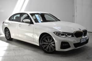 2019 BMW 3 Series G20 320i Steptronic Luxury Line White 8 Speed Sports Automatic Sedan