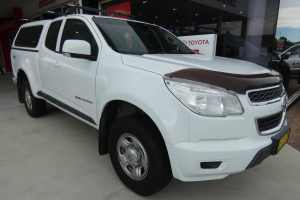 2016 Holden Colorado RG MY16 LS (4x4) White 6 Speed Manual Space Cab Chassis