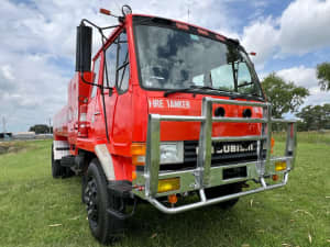 Mitsubishi FM515 4x2 7000 Litre Fire Tanker Truck. Ex NSW Rural Fire Service.