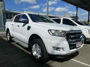 2017 Ford Ranger PX MkII XLT Double Cab 4x2 Hi-Rider White 6 Speed Sports Automatic Utility