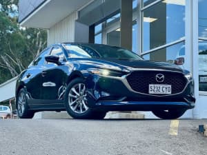 2019 Mazda 3 BP2S7A G20 SKYACTIV-Drive Pure Blue 6 Speed Sports Automatic Sedan