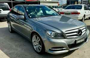 2011 Mercedes-Benz C250 W204 MY11 CDI Elegance BE Silver, Chrome 7 Speed Automatic G-Tronic Sedan