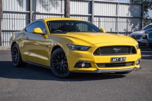2016 Ford Mustang FM 2017MY GT Yellow 6 Speed Manual Fastback