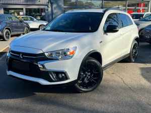 2019 Mitsubishi ASX XC MY19 Black Edition 2WD White 1 Speed Constant Variable Wagon
