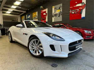 2014 Jaguar F-TYPE X152 MY14 S White 8 Speed Sports Automatic Convertible