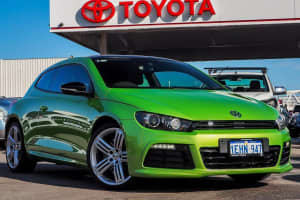 2013 Volkswagen Scirocco 1S MY14 R Coupe DSG Green 6 Speed Sports Automatic Dual Clutch Hatchback
